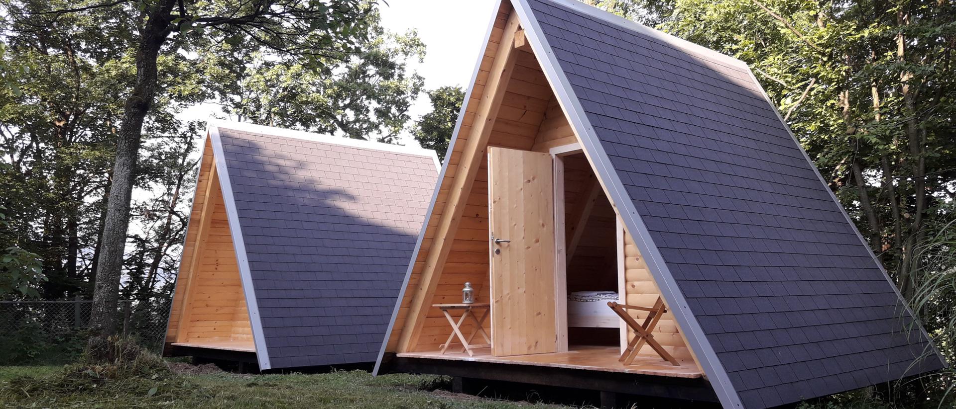 Wooden Huts